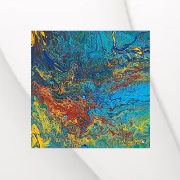 Other - Abstract Design Canvas Picture 12 x 12 Inches